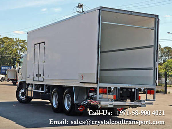 Refrigerated Truck with partition
