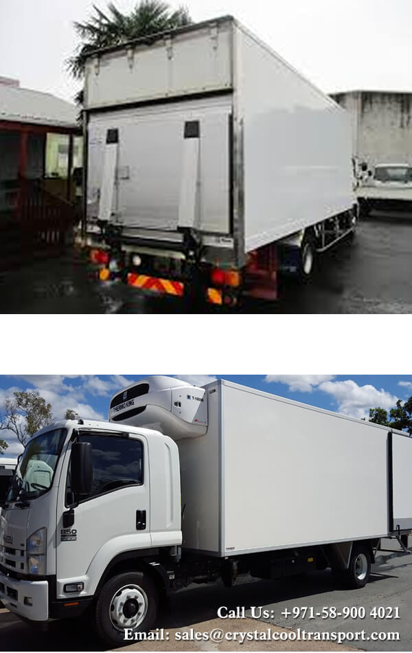 Refrigerated Truck with Tail Lift